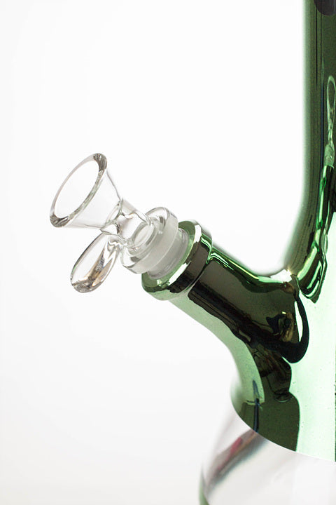 12" Infyniti 7 mm metallic classic beaker bong