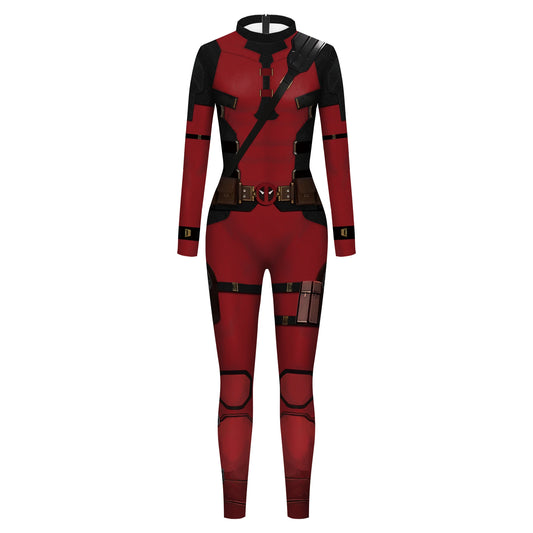[You're My Secret]Superhero Men Movie Deadpool Wolverine Cosplay Costumes Hallloween Jumpsuit Performance Party Zentai Bodysuits