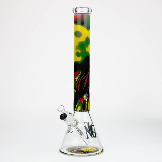 NG-18 inch 7mm Rasta Legend Beaker [YN1099]