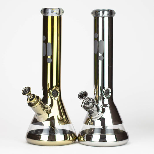 13.5" Infyniti 7 mm metallic beaker bong ( GP2041 )