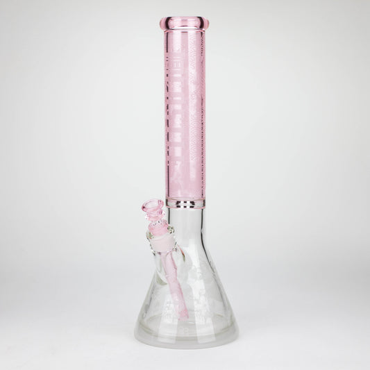 Castle Glassworks | 16" Koi Fish Etched Beaker