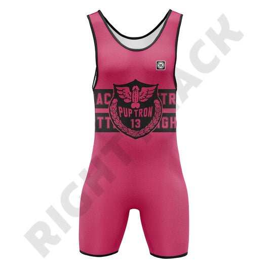 New Arrivals Pup Tron Zipper Singlet RightTrack CB13 One-Piece Sleeveless Men‘s Fun Clothing