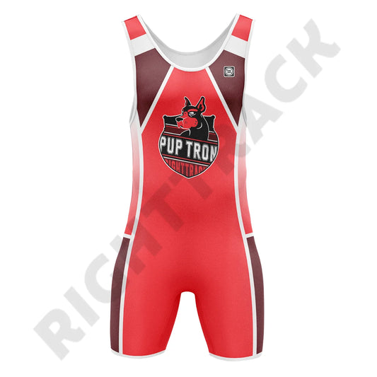 Kennel Club Men's Zipper Singlets CB13 Wrestling One-Piece Powerlifting Sleeveless Gym Sport SexyMan Clothing